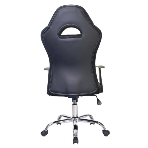 Кресло компьютерное Brabix Fusion EX-560 экокожа/ткань, черное 531581 фото 5